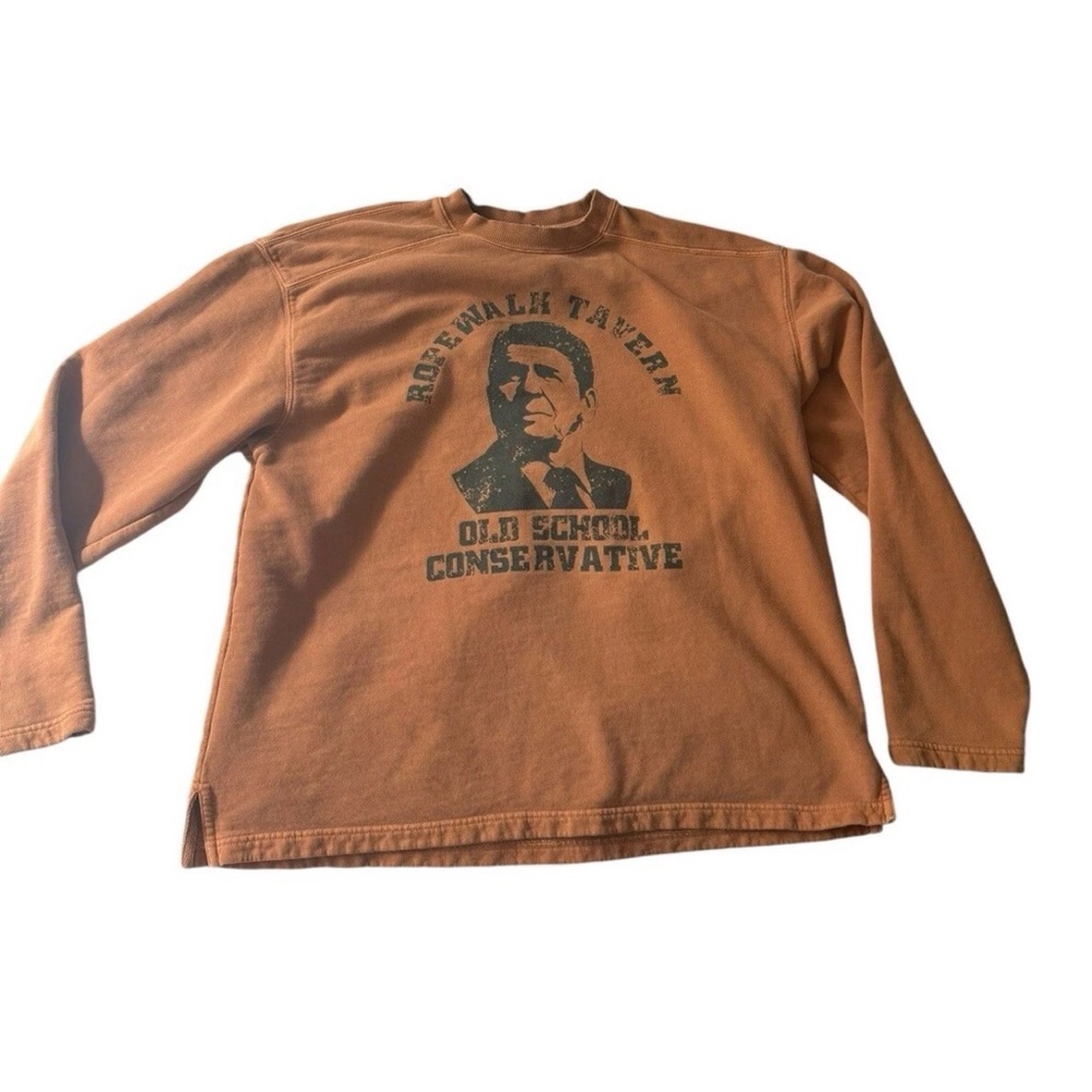 Vintage Ronald Reagan Sweatshirt 80s Conservative Trump Republican S/M